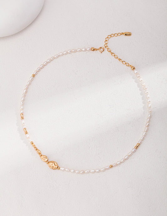 The Glory of the Nile·Long Pearl Necklace｜Feminine Charm, Nourishing and Healing