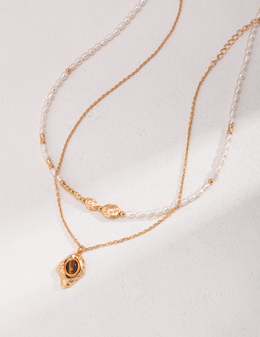 The Glory of the Nile·Long Pearl Necklace｜Feminine Charm, Nourishing and Healing