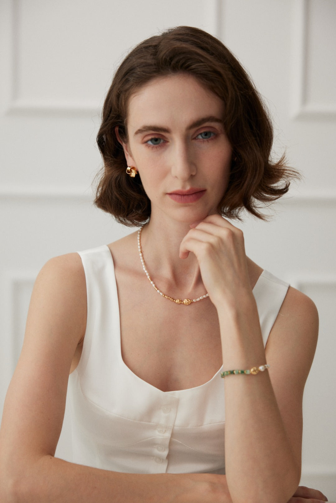 The Glory of the Nile·Long Pearl Necklace｜Feminine Charm, Nourishing and Healing
