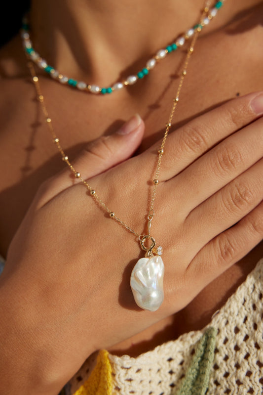 The Pearl of Cleopatra · Natural Pearl Necklace｜Feminine Charm, Radiant Confidenceishing and Healing