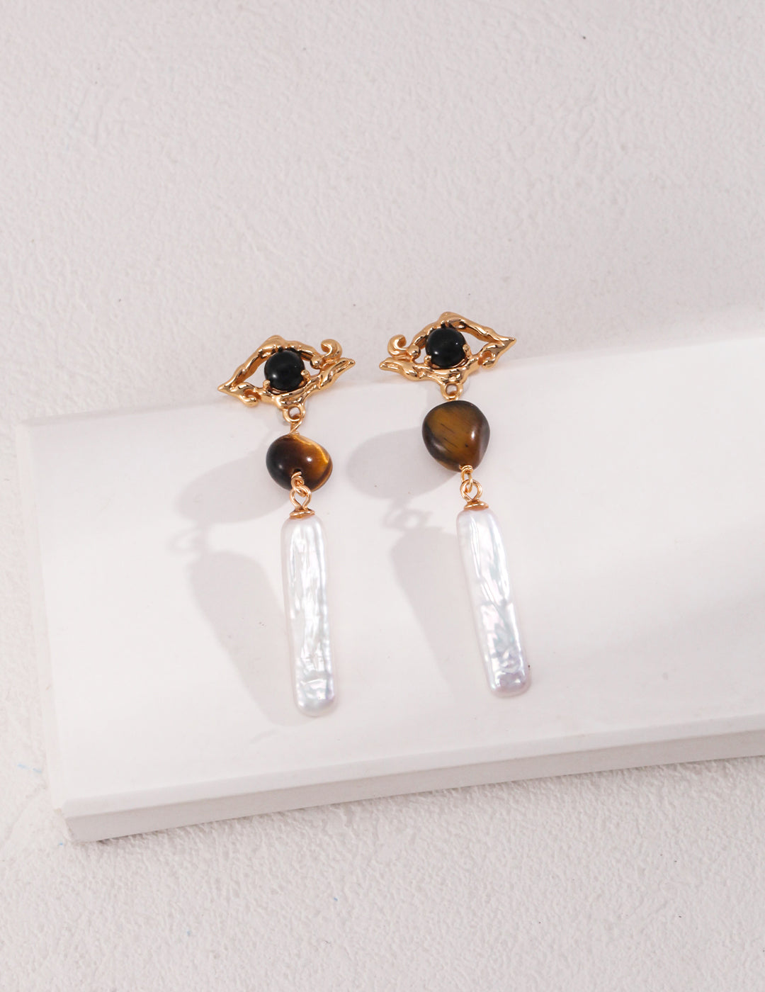 Eyes of Nile·Energy Gemstone Earrings｜Manifestation, Positive Energy