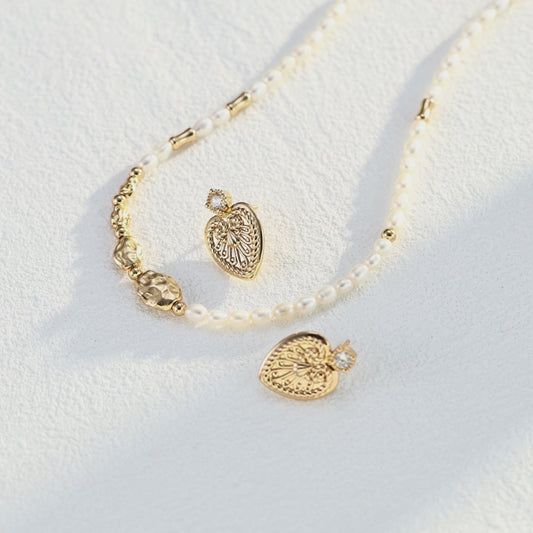 The Glory of the Nile·Long Pearl Necklace｜Feminine Charm, Nourishing and Healing
